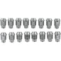 ITP 0223-0089 ALUG18BX Lug Nuts Lug Nut - Chrome - 12 mm X 1.50 - 16 Pack - JT Cycle & ATV