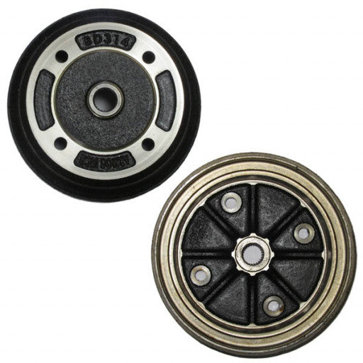 ArmorTech KAWASAKI MULE 2510 3000 3010 4000 4010 REAR BRAKE DRUM Replaces OEM# 41038-0035 41039-1336 - JT Cycle & ATV