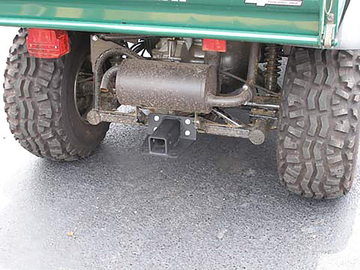 ArmorTech Trailer Receiver Rear Hitch 2 Inch fits Kawasaki Mule KAF400 600 610 SX 4x4 2005-2020 - JT Cycle & ATV