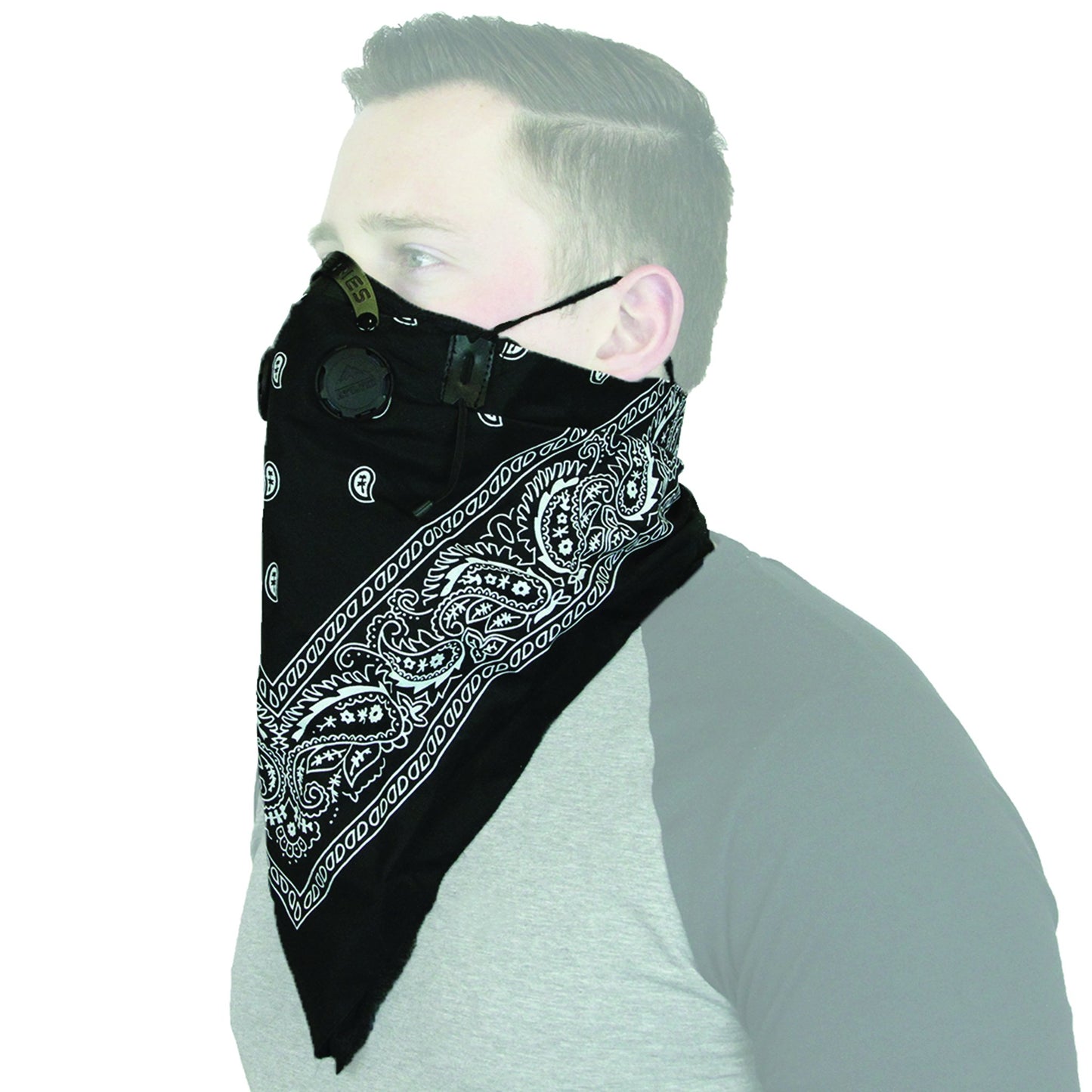 ATV TEK Bandana Style Dust Masks w/ Suspension Straps & 3D Nose Box - JT Cycle & ATV