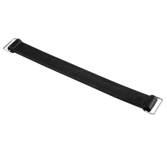 Bikers Choice Battery Strap 10" Rubber Black for Harley