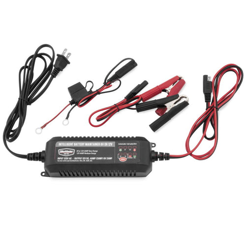 BikeMaster Intelligent Battery Charger / Maintainer - JT Cycle & ATV