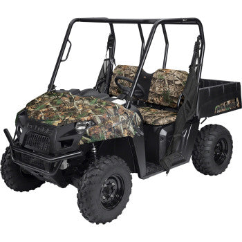 QUADGEAR POLARIS RANGER 400 500 570 MIDSIZE EV 2010-2014 SEAT COVERS SET VISTA CAMO