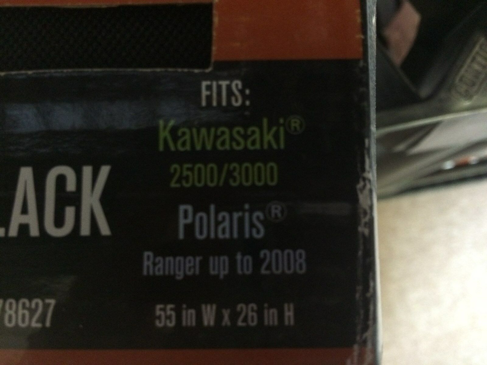 KAWASAKI MULE 2500 2510 3000 3010 & Polaris Ranger 2002-2008 Models UTV CLEAR INSTANT WINDSHIELD Vinyl & Canvas 55x26 - JT Cycle & ATV