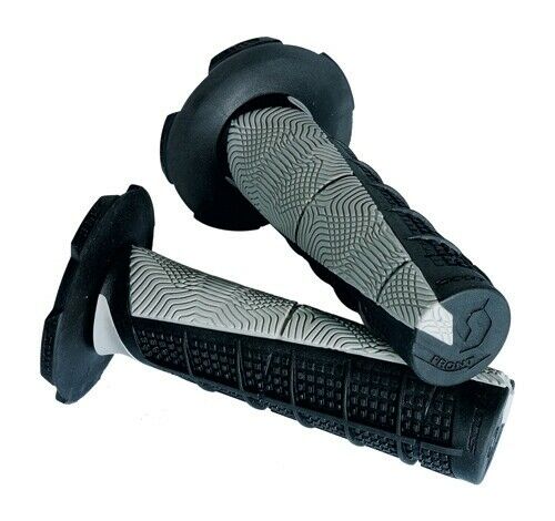Scott Deuce Handlebar Grips With Donuts -NEON COLORS- Dirt Bike Motocross MX Twist Throttle - JT Cycle & ATV