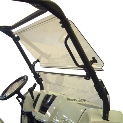 Direction 2 Polaris Ranger (Round Tube) Full Size Tilting Scratch Resistant Windshield