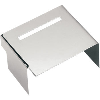 DRAG SPECIALTIES Battery Cover Smooth - Chrome Harley Davidson