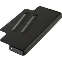 Drag Specialties gloss black battery top cover for Harley Dyna