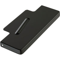Drag Specialties gloss black battery top cover for Harley Dyna