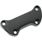 DRAG SPECIALTIES Handlebar Top Clamp Cover Black Smooth