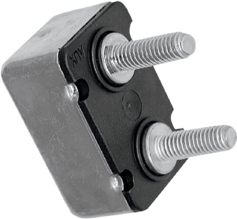 Two Stud 40 AMP Circuit Breaker for Harley Big Twin and Sportster XL 1984-1999 Replaces # 74600-97A - JT Cycle & ATV