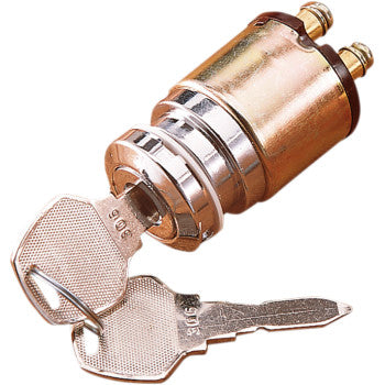 Drag Specialties Ignition Switch Replaces OEM 71425-77 for Harley FXS and FXS-80 77-85, FX 75-85, FXR 82-94 and XL Sportster 79-93 Models