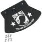 DRAG SPECIALTIES 1420-0045 Medium Motorcycle Cruiser Harley Mud Flap POW-MIA 9.5" W x 6.5" H - JT Cycle & ATV
