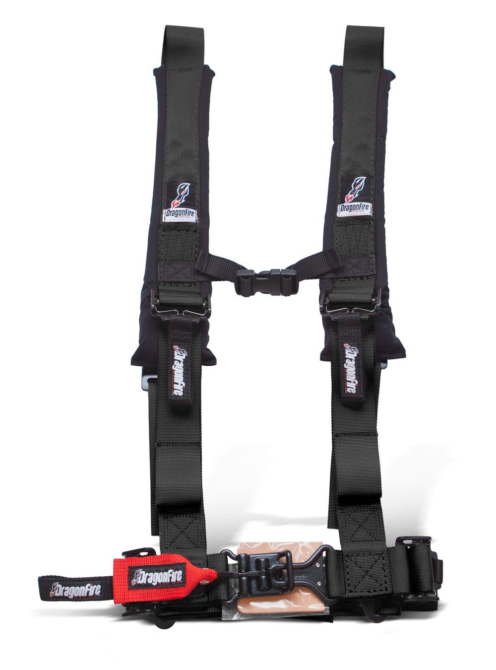 DragonFire Racing Seatbelt Harness Restraints  H Style, 4-Point, 2" Buckle - JT Cycle & ATV