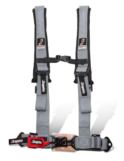 DragonFire Racing Seatbelt Harness Restraints  H Style, 4-Point, 2" Buckle - JT Cycle & ATV