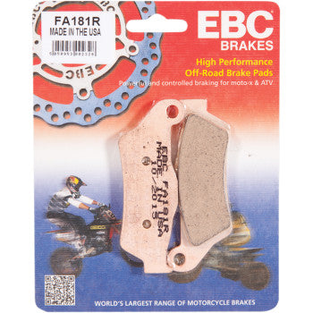 EBC FA181R Long-Life Sintered "R" Brake Pads Set