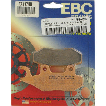 EBC FA197HH Sintered "HH" Brake Pads Set
