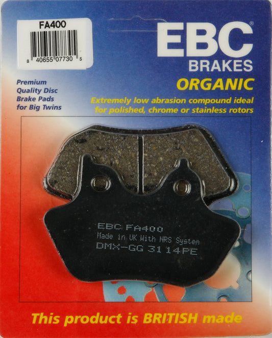 EBC FA400 Organic Harley/Buell Brake Pads Set