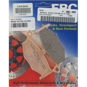 EBC FA419HH Sintered "HH" Brake Pads Set