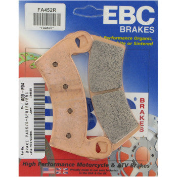 EBC FA452R Long-Life Sintered "R" Brake Pads Set
