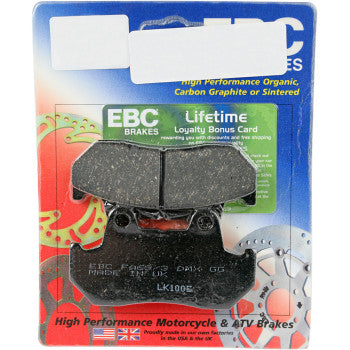 EBC FA69/3 Organic Base "FA" Brake Pads Set