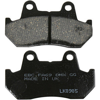 EBC FA69 Organic Base "FA" Brake Pads Set