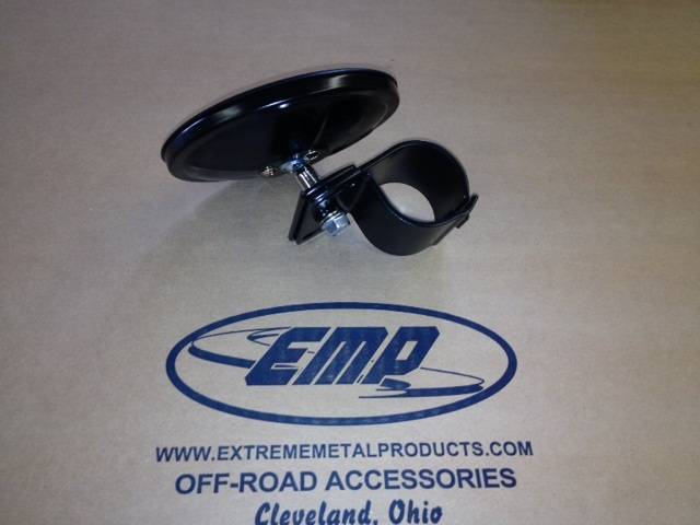 EMP UTV 5-1/2" Rearview Mirror with a 1-5/8 and 1-3/4" Diameter Bracket RZR, Ranger, Gator, Rhino, and Mule - JT Cycle & ATV