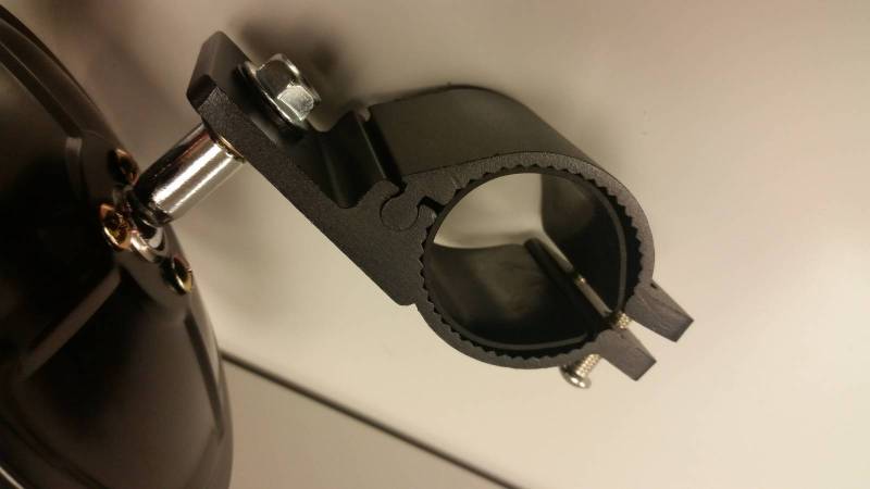 EMP UTV 5-1/2" Rearview Mirror with a 1-5/8 and 1-3/4" Diameter Bracket RZR, Ranger, Gator, Rhino, and Mule - JT Cycle & ATV