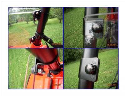 EMP Extreme Metal Products Quick Connect Windshield Clamp - 2" Roll bar Rollcage