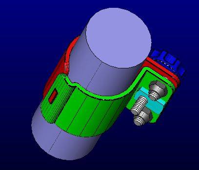 EMP Extreme Metal Products Quick Connect Windshield Clamp - 2" Roll bar Rollcage