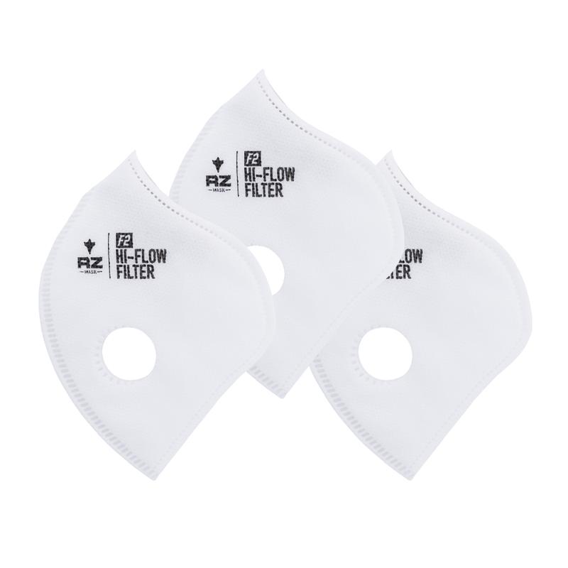 RZ Mask High-Flo Replacement Filters F2 Mask Filter - 3/Pack - JT Cycle & ATV