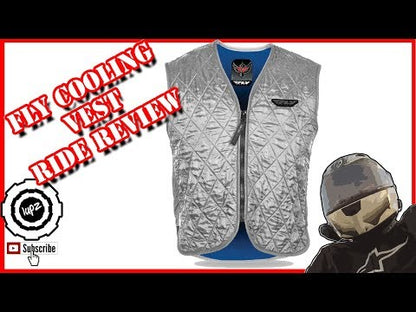 Fly Racing Evaporative Cooling Vest Motorcycle Outdoor Riding High Heat Black Choose Size