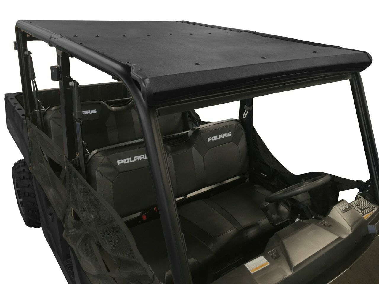 Spike Powersports # 88-9520BBS Polaris Ranger Full-Size Crew 2-PC ABS Roof (Pro-Fit Cage) - JT Cycle & ATV