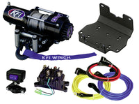 KFI A2500‑R2 Winch and Mount Kit for Yamaha Grizzly 700 Kodiak 700 – Heavy Duty USA Made Winch Package
