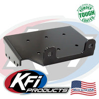 KFI 100555 Winch Mount for Suzuki Eiger 400 and Vinson 500 – Heavy Duty USA Made Winch Bracket
