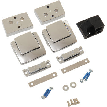 Tour-Pak Latch Hardware Kit for Harley Touring 1997-2013 with Tour-Pack OEM # 3597 3598 6-32 6029 - JT Cycle & ATV