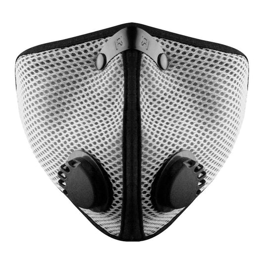 RZ Mask M2 Mesh Filtered Dust Mask Titanium Silver Color - JT Cycle & ATV