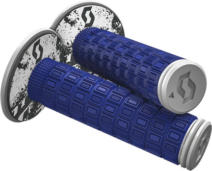 Scott Mellow Pillow Top Grips MX Motocross Dirtbike With Grip Donuts
