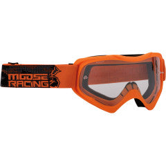 Moose Racing Qualifier Agroid Dirtbike MX ATV Offroad Goggles Youth or Adult Size Choose Color