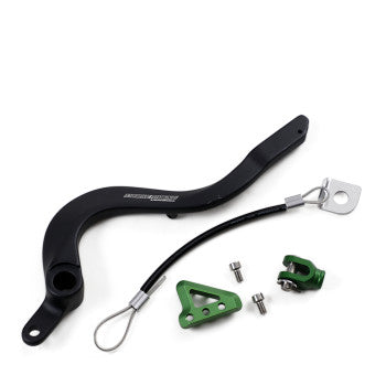 MOOSE RACING Hammerhead Brake Pedal Green Kawasaki KX 250 F