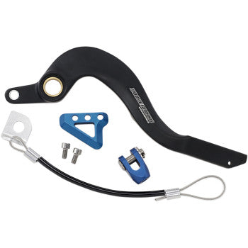 MOOSE RACING Hammerhead Brake Pedal Yamaha Blue YZ 450 WR 12-0223-21-22