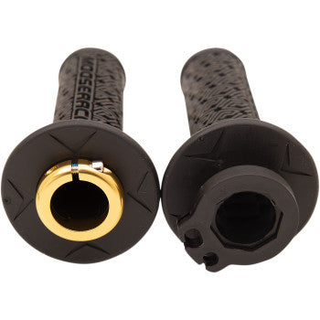 Moose Racing Lock on Clamp On Locking Grips with Cams like ODI MX Dirtbike