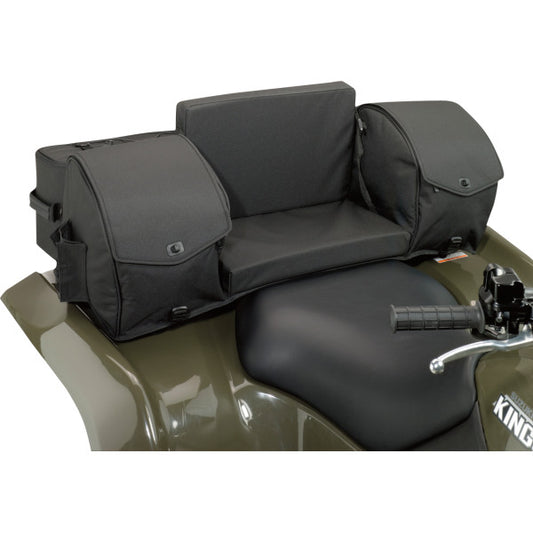 Moose Utility Divs ATV Ridgetop Rear Rack Bag Cargo Storage Padded Seat Black