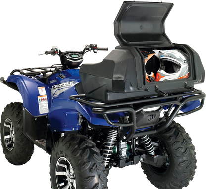 Moose Utility Divs ATV Helmet Storage Rear Trunk Seat Lounger Backrest with Cupholders