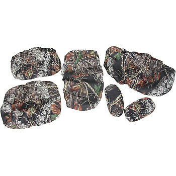 MOOSE UTILITY DIVISION Water Resistant Seat Covers Set for Can Am Defender Black or Mossy Oak Camo