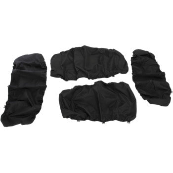 MOOSE UTILITY DIVISION 0821-2658 Neoprene Seat Cover Seat Cover Black Kawasaki KAF 800 Mule Pro FXT - JT Cycle & ATV