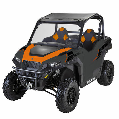 Moose Utility Full Front Hard Windshield Uncoated Polycarbonate for Polaris General 1000