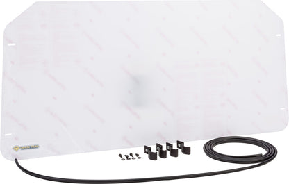 Moose Utility Full Front Hard Windshield Uncoated Polycarbonate for Polaris General 1000