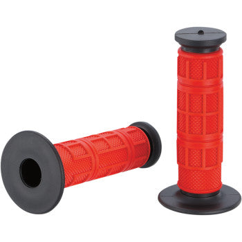 MOOSE RACING Qualifier Offroad MX Dirtbike DualSport Dual Compound Grips for Twist Throttle - JT Cycle & ATV