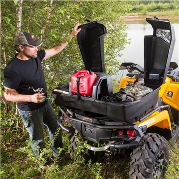 Kimpex 458050 Nomad Rear ATV Trunk Storage Lounger Passenger Backrest